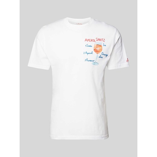 T-shirt z nadrukiem ze sloganem ze sklepu Peek&Cloppenburg  w kategorii T-shirty męskie - zdjęcie 172115230