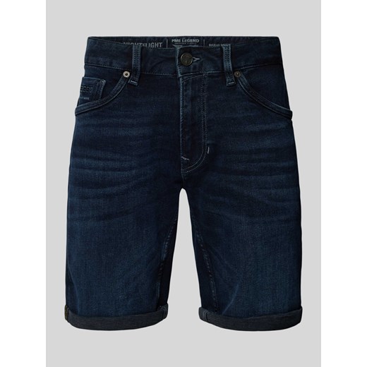 Szorty jeansowe o kroju regular fit z 5 kieszeniami model ‘NIGHTFLIGHT’ ze sklepu Peek&Cloppenburg  w kategorii Spodenki męskie - zdjęcie 172115263