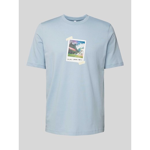 T-shirt z nadrukowanym motywem ze sklepu Peek&Cloppenburg  w kategorii T-shirty męskie - zdjęcie 172115302