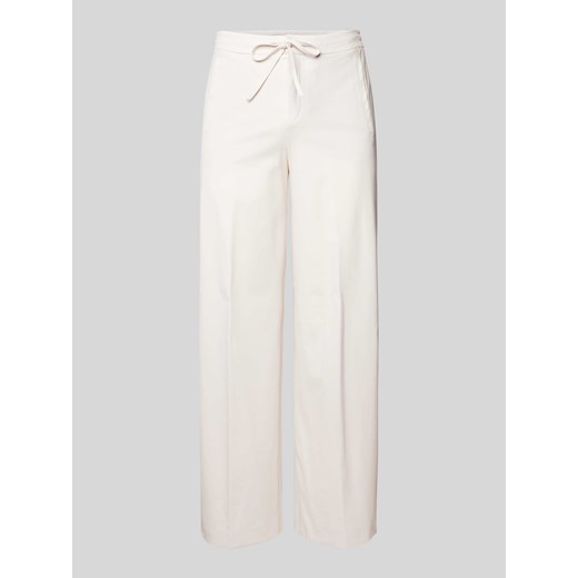 Spodnie w jednolitym kolorze model ‘FAE’ ze sklepu Peek&Cloppenburg  w kategorii Spodnie damskie - zdjęcie 172115320