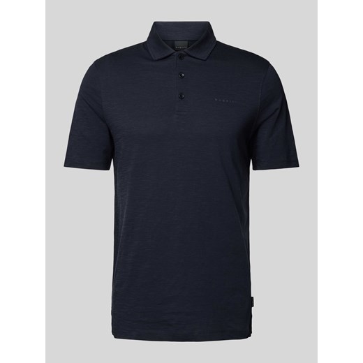 Koszulka polo o kroju slim fit w jednolitym kolorze ze sklepu Peek&Cloppenburg  w kategorii T-shirty męskie - zdjęcie 172115332
