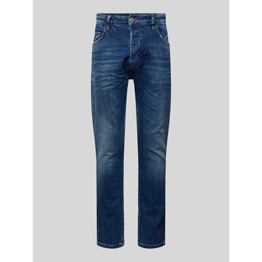 Jeansy o kroju slim fit z 5 kieszeniami model ‘Fredo’ ze sklepu Peek&Cloppenburg  w kategorii Jeansy męskie - zdjęcie 172115763