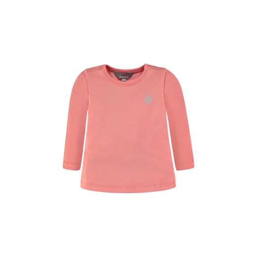 Dziewczęca bluzka z długim rękawem różowa ze sklepu 5.10.15 w kategorii Kaftaniki i bluzki - zdjęcie 172115950