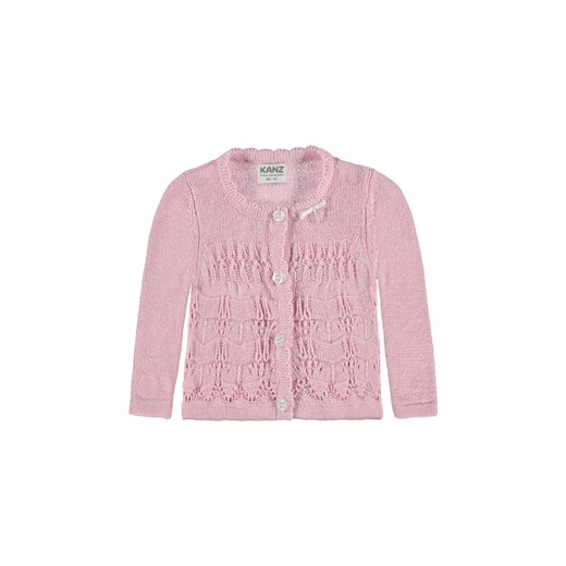 Sweter dziewczęcy rozpinany różowy ze sklepu 5.10.15 w kategorii Bluzy i swetry - zdjęcie 172116003