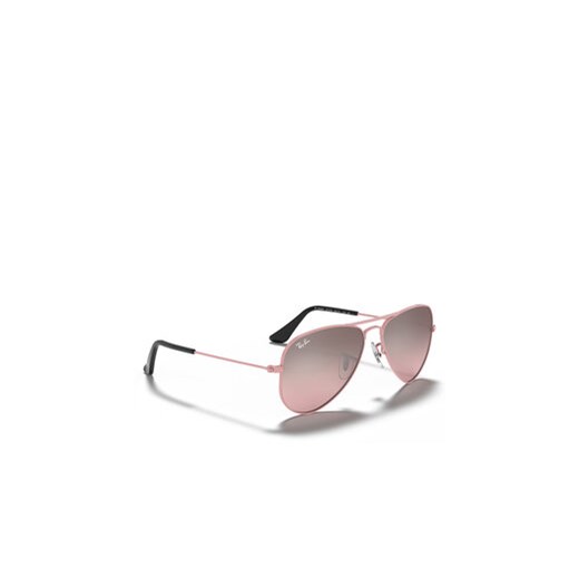 Ray-Ban Okulary przeciwsłoneczne Aviator 0RJ9506S 211/7E Różowy ze sklepu MODIVO w kategorii Okulary przeciwsłoneczne dziecięce - zdjęcie 172116064