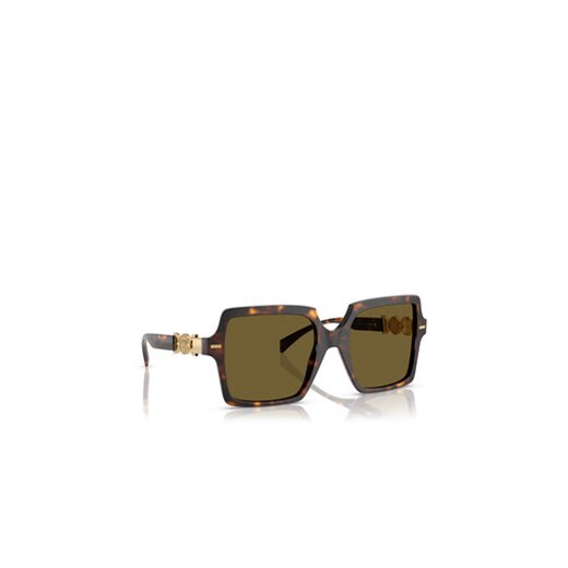 Versace Okulary przeciwsłoneczne 0VE4441 108/73 Brązowy ze sklepu MODIVO w kategorii Okulary przeciwsłoneczne damskie - zdjęcie 172116074