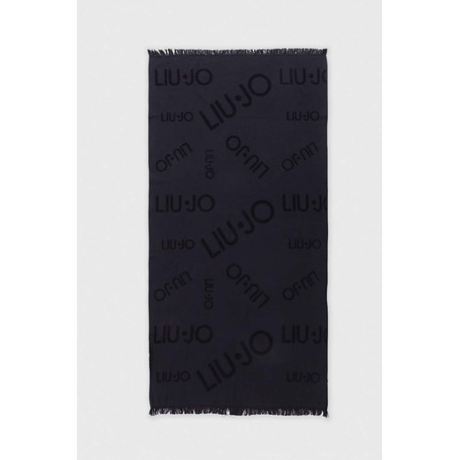Liu Jo ręcznik bawełniany kolor czarny ze sklepu ANSWEAR.com w kategorii Ręczniki - zdjęcie 172116293