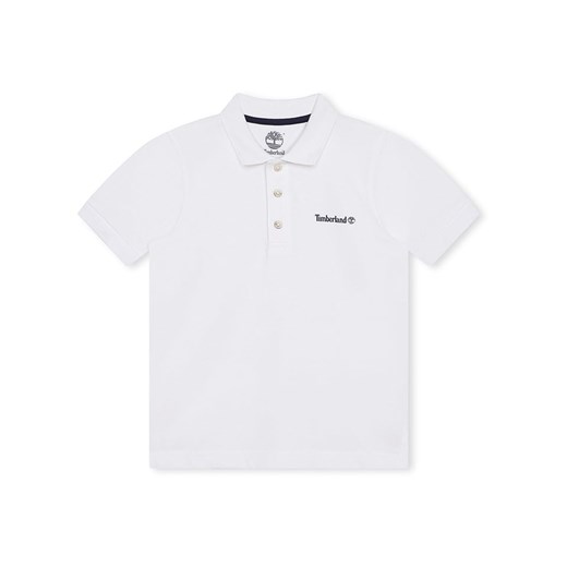 Timberland Koszulka polo w kolorze białym ze sklepu Limango Polska w kategorii T-shirty chłopięce - zdjęcie 172118463