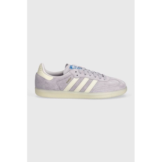 adidas Originals sneakersy zamszowe Samba OG kolor fioletowy IG6176 40 2/3 PRM