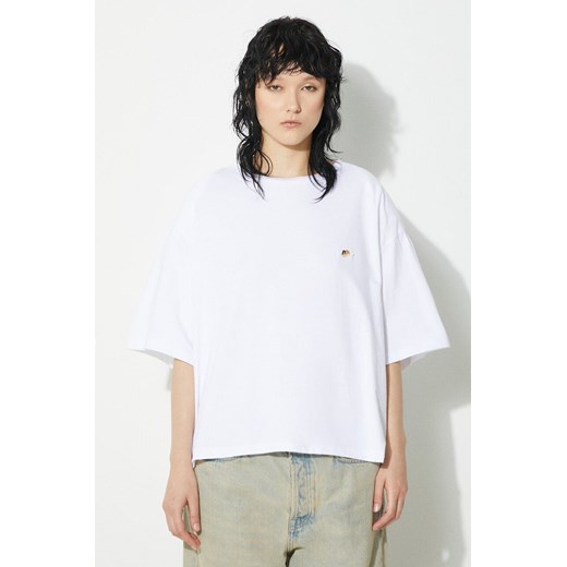 Fiorucci t-shirt bawełniany Angel Patch Padded T-Shirt kolor biały gładki M01FPTSH105CJ01WH01 ze sklepu PRM w kategorii T-shirty męskie - zdjęcie 172119183