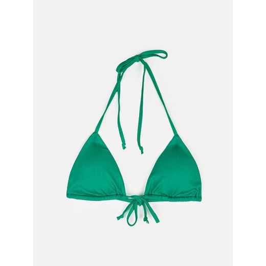 GATE Bikini top ze splotu żeberkowego - góra 34 ze sklepu gateshop w kategorii Stroje kąpielowe - zdjęcie 172119422