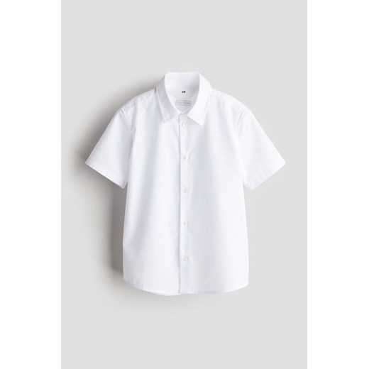H & M - Koszula easy-iron - Biały H & M 128 (7-8Y) H&M