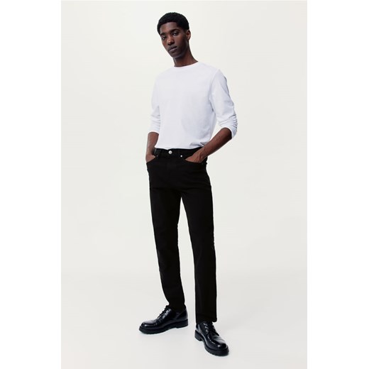 H & M - Slim Jeans - Czarny ze sklepu H&M w kategorii Jeansy damskie - zdjęcie 172120212