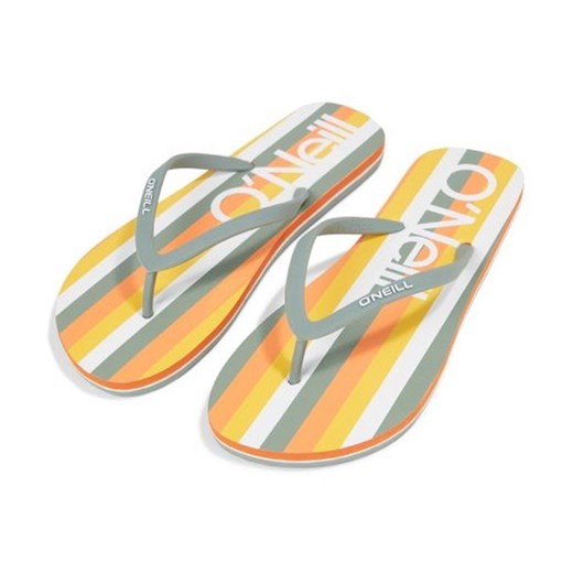 ONeill Japonki O&#39;Neill Profilie Graphic Sandals 92800614016 zielone ze sklepu ButyModne.pl w kategorii Klapki damskie - zdjęcie 172120524