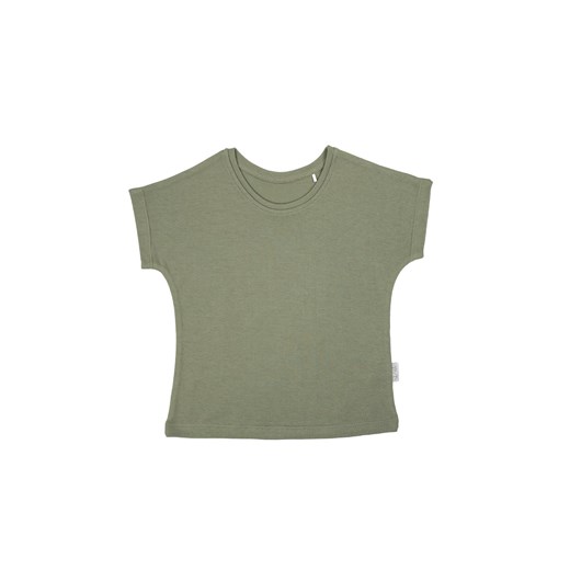 Koszulka chłopięca bawełniana w kolorze zielonym ze sklepu 5.10.15 w kategorii T-shirty chłopięce - zdjęcie 172122102