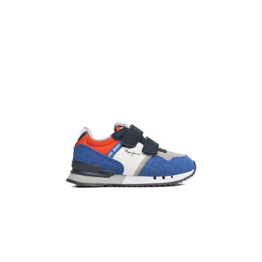 Pepe Jeans Sneakersy London May Bk PBS30559 Granatowy Pepe Jeans 30 promocyjna cena MODIVO
