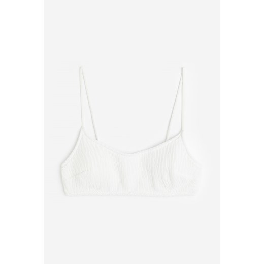H & M - Góra od kostiumu - Biały ze sklepu H&M w kategorii Stroje kąpielowe - zdjęcie 172126153