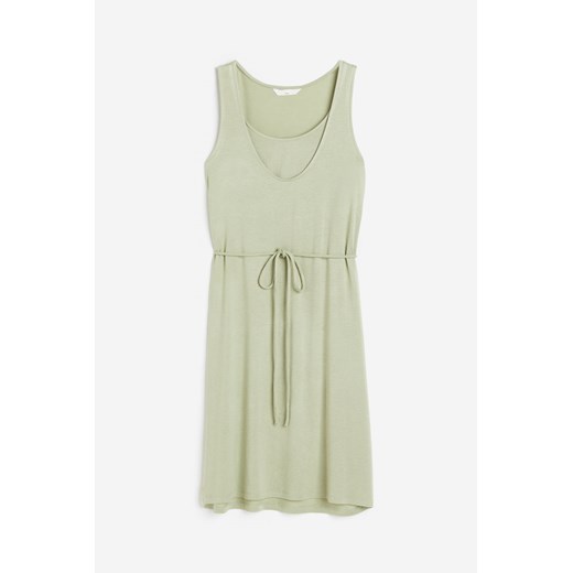 H & M - MAMA Sukienka Before & After - Zielony ze sklepu H&M w kategorii Sukienki ciążowe - zdjęcie 172126271