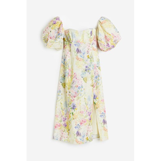 H & M - MAMA Sukienka z odkrytymi ramionami - Biały H & M S H&M