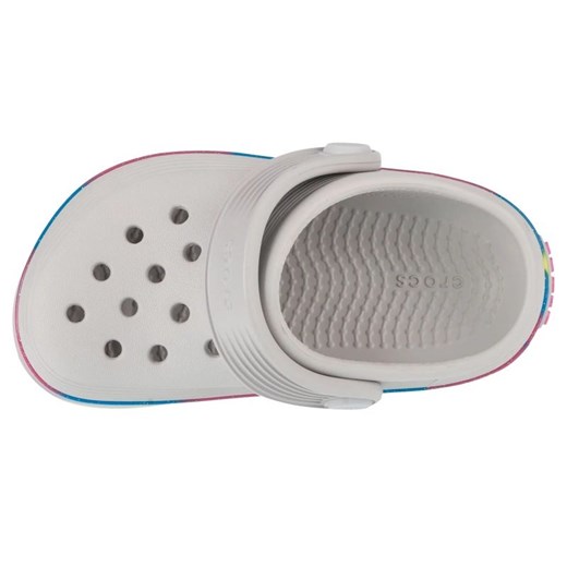 Klapki Crocs Off Court Glitter Band Clog T Jr 209717-1FS białe Crocs 24 ButyModne.pl