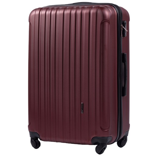 Walizka Podróżna Poszerzana DUŻA WINGS FLAMINGO 28'' BURGUNDY ze sklepu WINGS w kategorii Walizki - zdjęcie 172127394