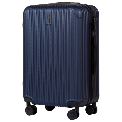 ŚREDNIA WALIZKA WINGS EGRET z poszerzeniem 24" DARK BLUE ze sklepu WINGS w kategorii Walizki - zdjęcie 172129142