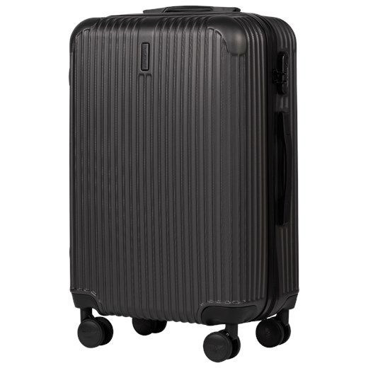 ŚREDNIA WALIZKA WINGS EGRET z poszerzeniem 24" DARK GREY ze sklepu WINGS w kategorii Walizki - zdjęcie 172129174