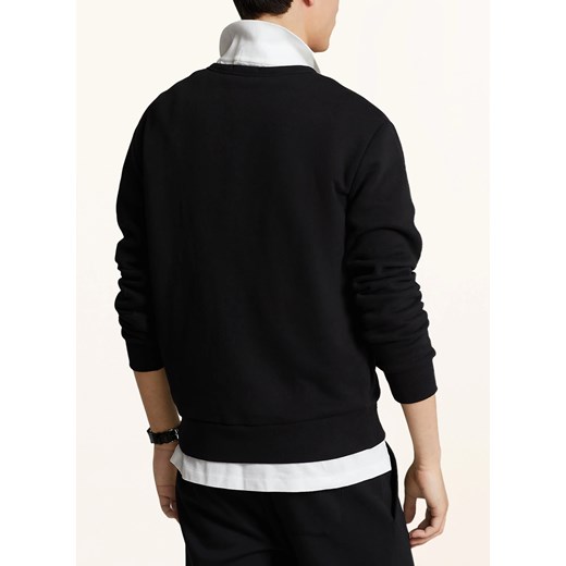 Bluza męska czarna Ralph Lauren w stylu młodzieżowym 