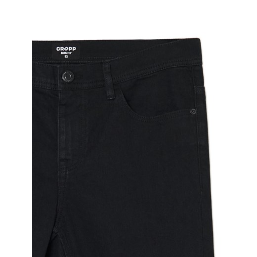 Cropp - Czarne szorty jeansowe - czarny Cropp 38 Cropp