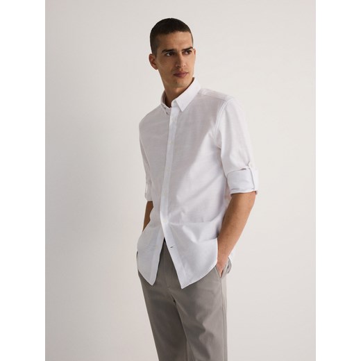 Reserved - Spodnie chino slim - jasnoszary Reserved 29 Reserved