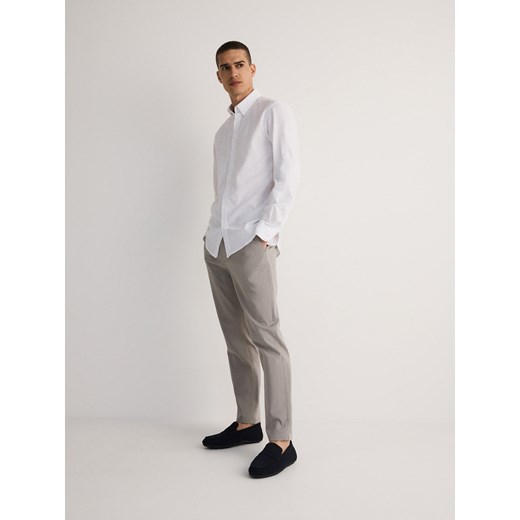 Reserved - Spodnie chino slim - jasnoszary Reserved 29 Reserved