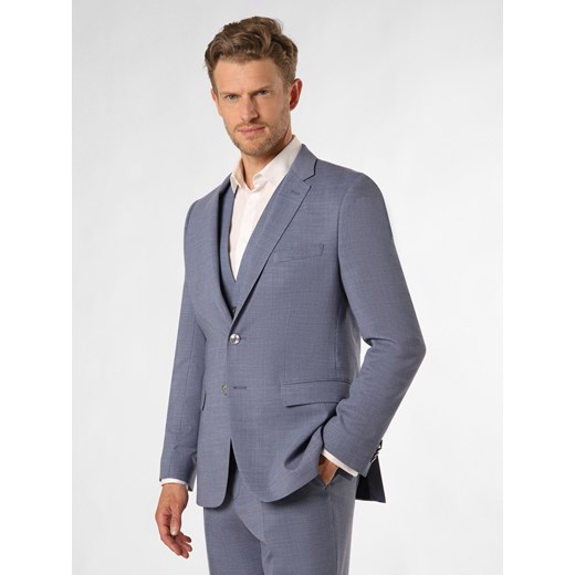 BOSS Męska kurtka modułowa - H-Jasper-MM-C-241 Mężczyźni Regular Fit blue stone 58 promocyjna cena vangraaf
