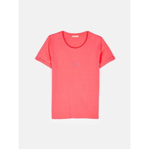 GATE Neonowa koszulka z haftem 34 ze sklepu gateshop w kategorii Bluzki damskie - zdjęcie 172133213
