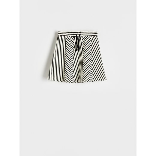 Reserved - Dzianinowa spódnica w paski - wielobarwny ze sklepu Reserved w kategorii Spódnice dziewczęce - zdjęcie 172135271