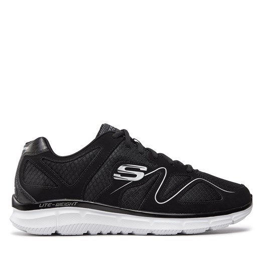 Sneakersy Skechers Verse-Flash Point 58350/BKW Czarny ze sklepu eobuwie.pl w kategorii Buty sportowe męskie - zdjęcie 172136092