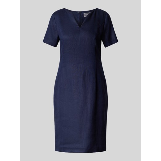 Sukienka o długości do kolan z dekoltem w serek ze sklepu Peek&Cloppenburg  w kategorii Sukienki - zdjęcie 172136844