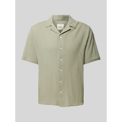 Koszula casualowa o kroju regular fit z efektem marszczenia model ‘FELIX’ ze sklepu Peek&Cloppenburg  w kategorii Koszule męskie - zdjęcie 172136923