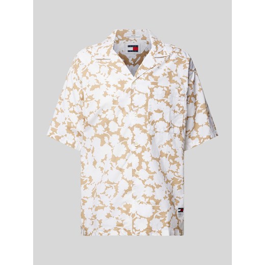 Koszula casualowa o kroju relaxed fit z kwiatowym nadrukiem ze sklepu Peek&Cloppenburg  w kategorii Koszule męskie - zdjęcie 172137314