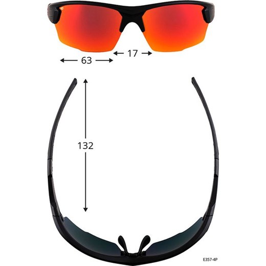 Okulary przeciwsłoneczne z polaryzacją Glaze GOG Eyewear Gog Eyewear One Size okazyjna cena SPORT-SHOP.pl