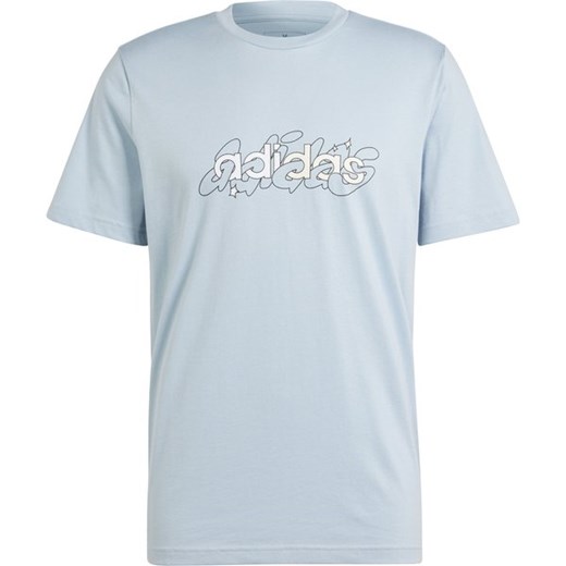 Koszulka męska Illustated Linear Graphic Adidas ze sklepu SPORT-SHOP.pl w kategorii T-shirty męskie - zdjęcie 172137590