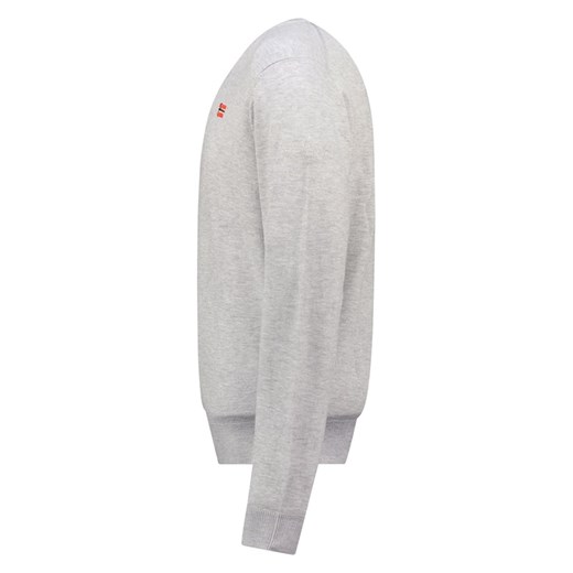 Geographical Norway Sweter w kolorze szarym Geographical Norway 3XL Limango Polska okazyjna cena