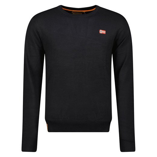 Geographical Norway Sweter w kolorze czarnym ze sklepu Limango Polska w kategorii Swetry męskie - zdjęcie 172138201