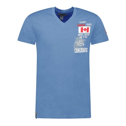 Canadian Peak Koszulka &quot;Jantrail&quot; w kolorze niebieskim ze sklepu Limango Polska w kategorii T-shirty męskie - zdjęcie 172138220