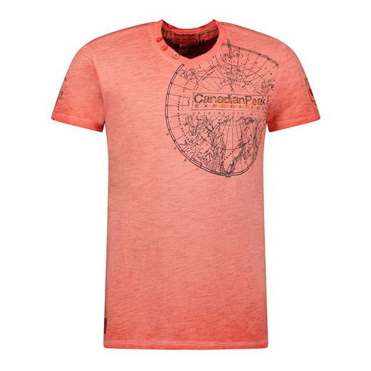 Canadian Peak Koszulka &quot;Jimperableak&quot; w kolorze pomarańczowym ze sklepu Limango Polska w kategorii T-shirty męskie - zdjęcie 172138232