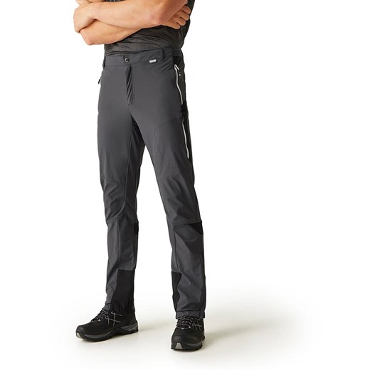 Regatta Spodnie funkcyjne &quot;Mountain III&quot; w kolorze antracytowym ze sklepu Limango Polska w kategorii Spodnie męskie - zdjęcie 172138382