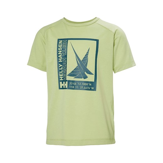 Helly Hansen Koszulka &quot;Port&quot; w kolorze zielonym ze sklepu Limango Polska w kategorii T-shirty chłopięce - zdjęcie 172138843