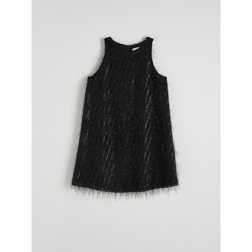 Reserved - Sukienka mini z dekoltem halter - czarny ze sklepu Reserved w kategorii Sukienki - zdjęcie 172141041
