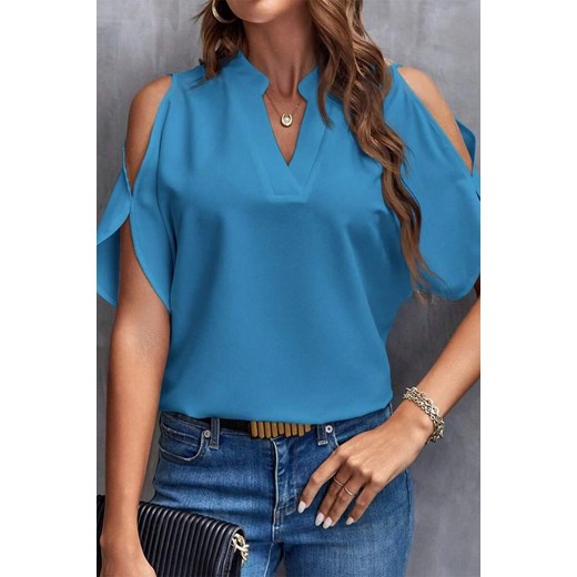 Bluzka VENERVA BLUE ze sklepu Ivet Shop w kategorii Bluzki damskie - zdjęcie 172142232