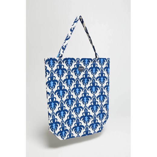 Bawełniana torba niebieska ze sklepu Moodo.pl w kategorii Torby materiałowe - zdjęcie 172142300