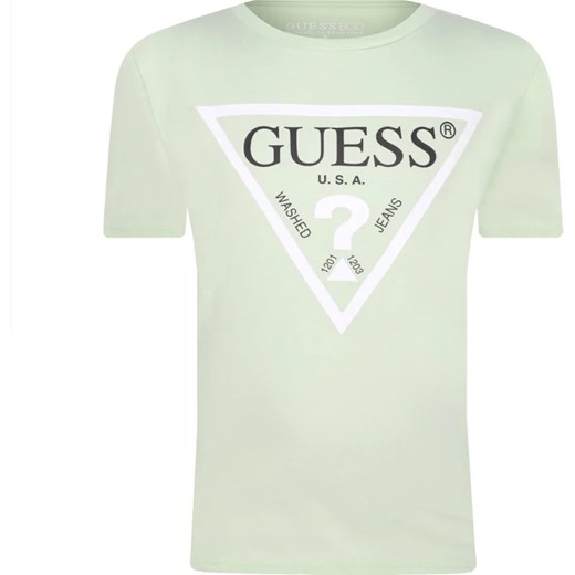 Guess T-shirt | Regular Fit ze sklepu Gomez Fashion Store w kategorii T-shirty chłopięce - zdjęcie 172145083